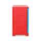Cello Novelty 38.1x61x63.5cm Plastic Red & Blue Compact 2 Doors Cupboard