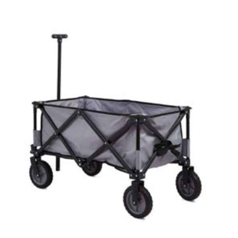 Robustline Gray 4 Wheels Heavy Duty Folding Cart Trolley