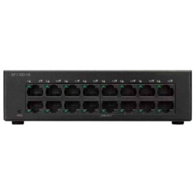 Cisco 420W 24 Max Port Black PoE Black Managed Network Switch, SF350-24MP