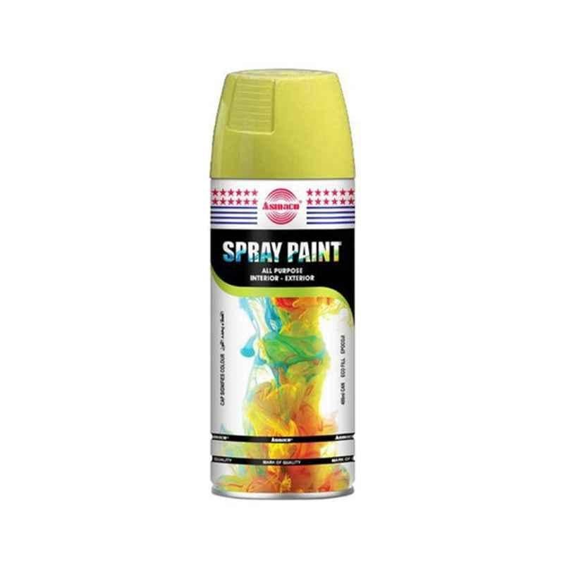 Asmaco 400ml Yellow Interior & Exterior Spray Paint, 98362465