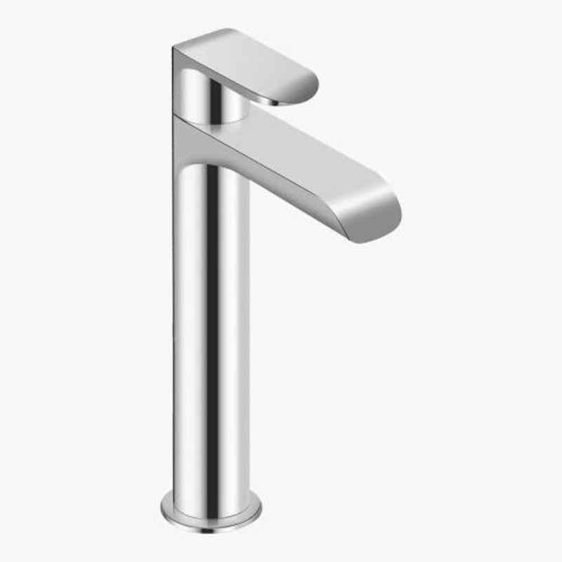 Kerovit Matrix 285mm Silver Chrome Finish Tall Pillar Tap, KB811002