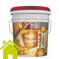 Magic Paints Smart Glomor 10 Litre Lemon Souffle Glossy Finish Interior Acrylic Emulsion Paint