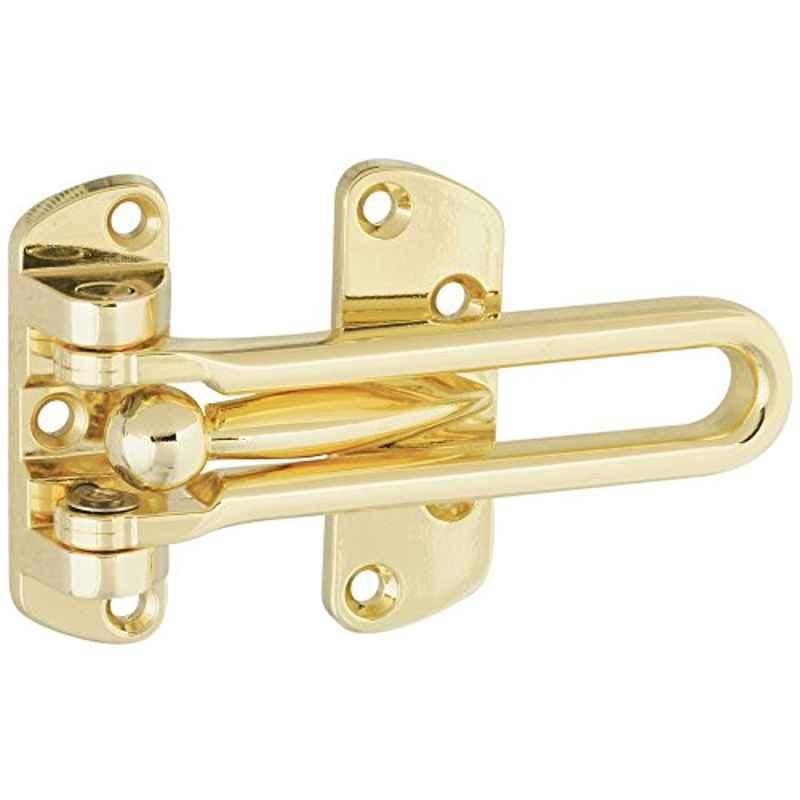 National 3/8x6 inch Brass Door Security Aldrop, N199-679