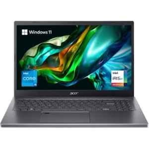 Acer A515-58M-56E0 Aspire 5 Thin & Light Steel Gray Laptop with Intel Core i5 13th Gen 1335U 16GB/512GB SSD/Windows 11 Home & 15.6 inch Display, NX.KHGSI.002