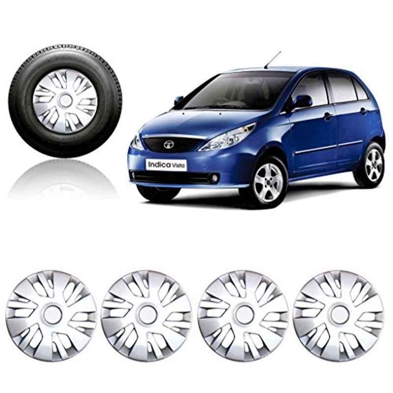 Buy Auto Pearl 4 Pcs 14 inch Perfect Fit Wheel Cover Set for TATA Indica Vista Online At Price 1325