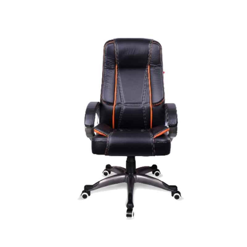 Rose Rdcspacex 1 Black & Orange High Back Premiuim Office Chair (Pack of 2)