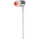 JBL T210 Grey Pure Bass Metal in Ear Headphone with Mic, JBLT210GRY