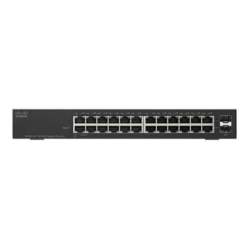 Cisco Compact 24-Port Gigabit Switch with 2 Mini Gbic Ports, SG95-24-AS