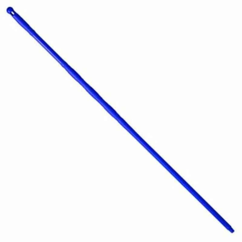 Intercare Screw-Fit Mop Handle With Hole, Plastic, 145cm, Blue