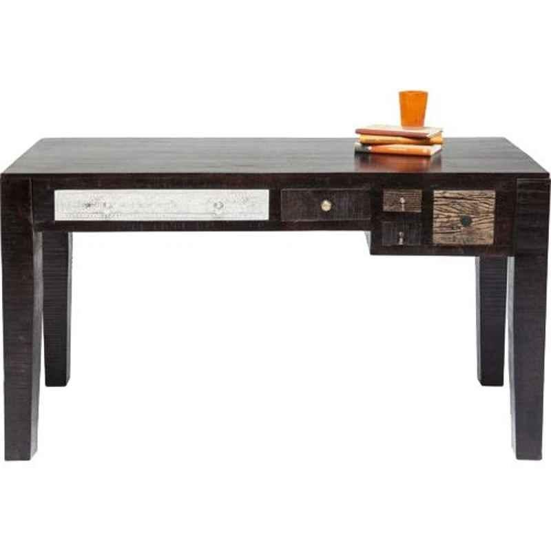 The Attic 135x60x75cm Mango Wood Dark Walnut Rochelle Study Table, KL-2024