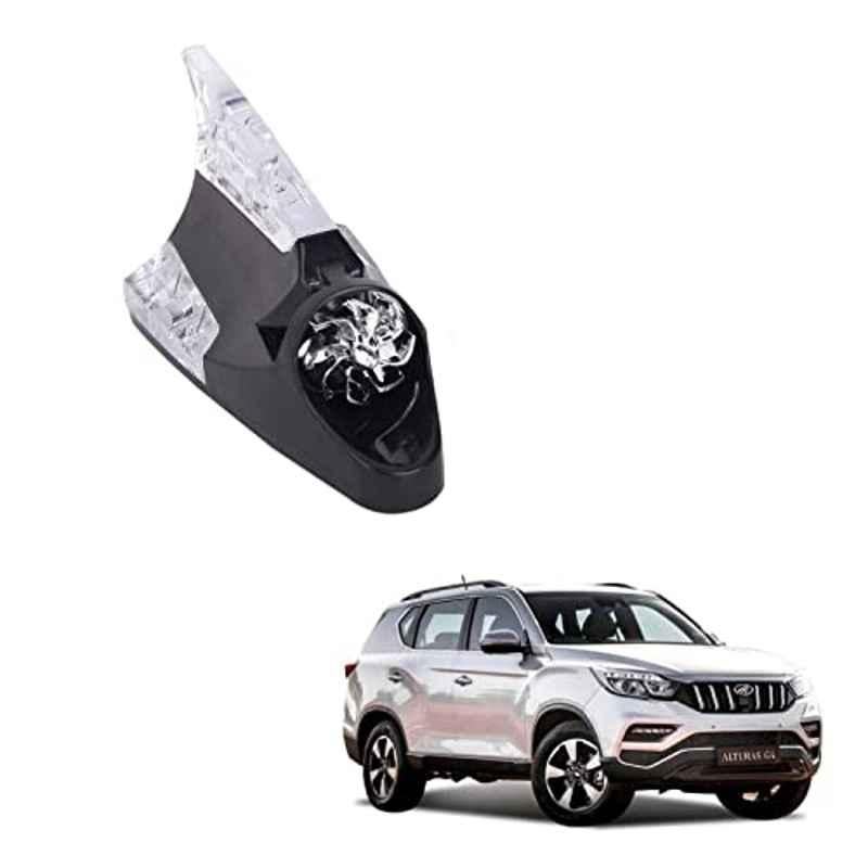 Kozdiko Black Auto Wind Power LED Light Shark Fin Car Antenna for Mahindra Alturas G4