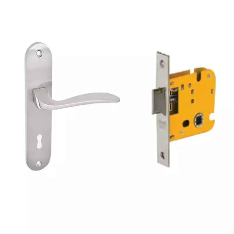 Dorset Skew HL SKE SC 175mm Zinc SC Finish Lock Set with Mortise Latch