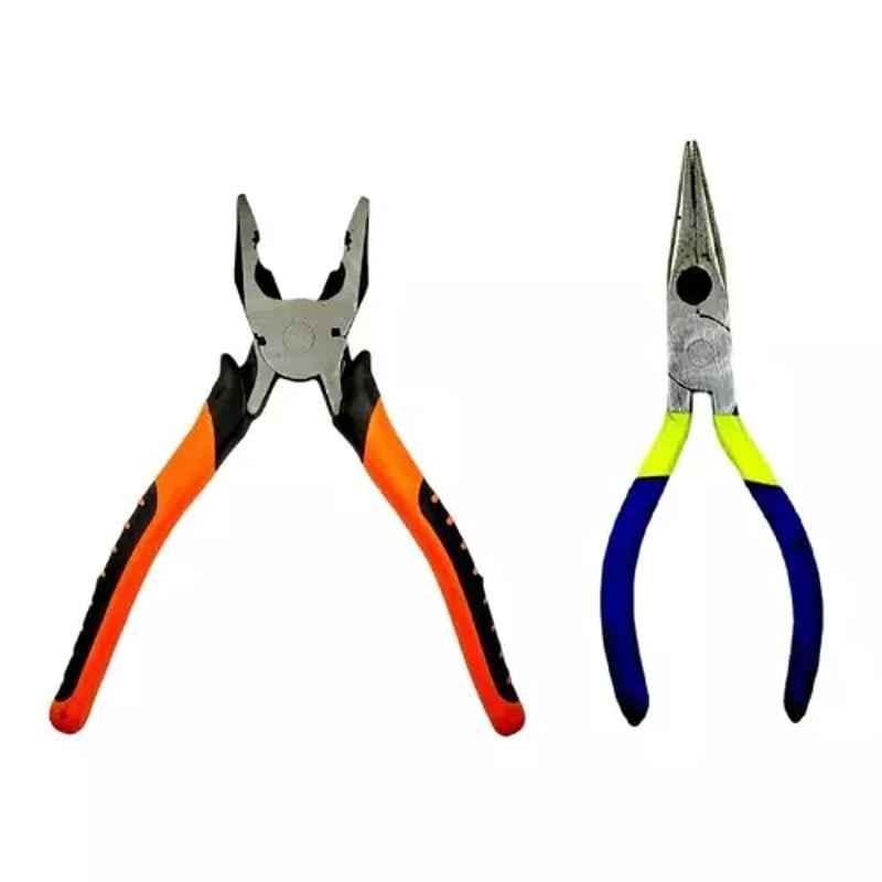 Sky Blue 2 Pcs 7.8 inch Lineman Plier Combo, SBE_PLIER_COMBOS_COMBO_582