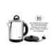 Pigeon 1.7L Stainless Steel Black Quartz Electric Kettle Boiler for Water, Milk & Tea, 14299