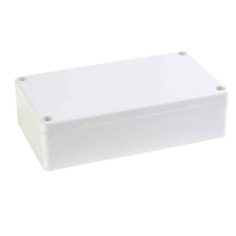 Boxy 7x4 inch PVC White Enclosure Box (Pack of 6)