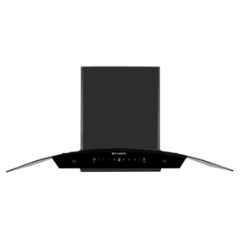 Faber Libra 1500m3/hr 90cm Black Heat Autoclean Wall Mounting Chimney, 325.0741.440
