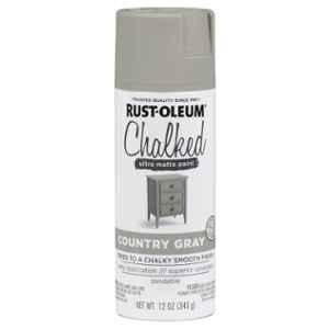 Rust-Oleum 340g Grey Chalked Ultra Matte Spray Paint, 302593