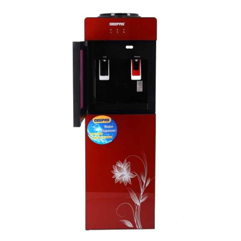 Geepas 1L & 2.8L Stainless Steel Hot & Cold Water Dispenser with Child Lock, GWD8343