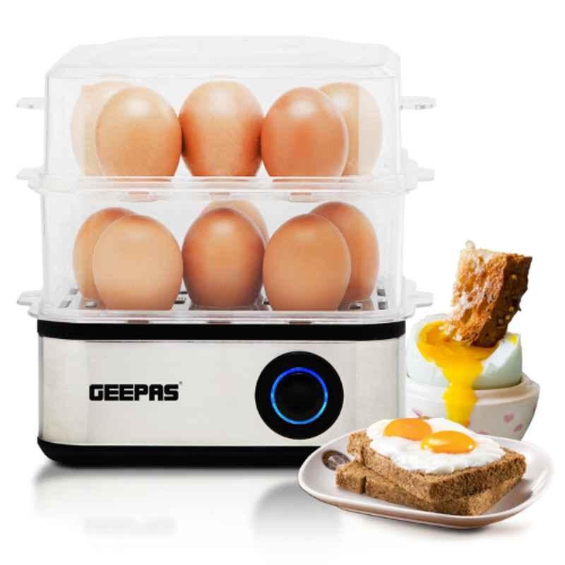 Geepas 500W Electric Egg Boiler, GEB63019UK