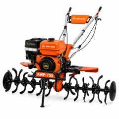 Asha Agri 212cc 7HP 4 Stroke Petrol Engine Power Weeder with 32 Blade, AWP-750