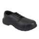 Agarson Khiladi Synthetic Steel Toe Black Work Safety Shoes, Size: 10