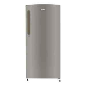 Haier 192L 3 Star Silver Single Door Direct Cool Refrigerator with Diamond Edge Freezing Technology, HRD-1923BMS-E