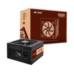 Ant Esports RX550 550W Black 80 Plus Bronze Gaming Power Supply with 120mm Silent Fan