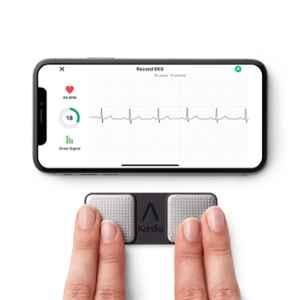 AliveCor KardiaMobile 0.96 inch Black Single Lead ECG Device