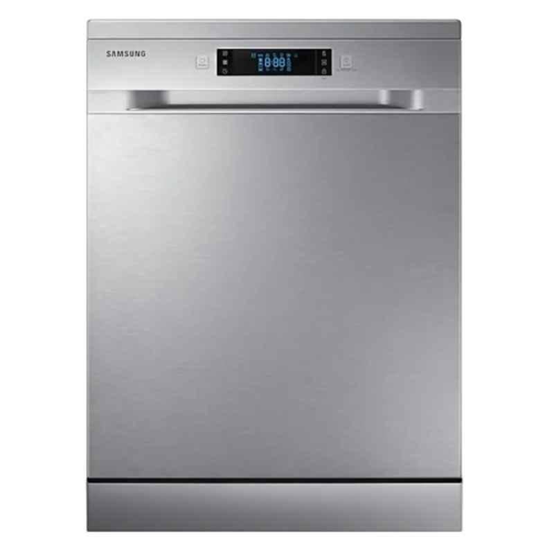 Samsung 24 inch 10.5 Litre Free Standing Full Size Dishwasher with 14 Place Settings, DW60M6050FS