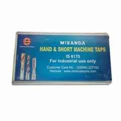 Miranda M4.0x0.70mm Straight Flute HSS Ground Thread Hand & Short Machine Tap Set, 040703A, Type: WHC_M