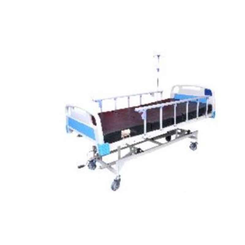 Acme 2100x900x500-800mm Mechanical ICU Bed with ABS Panel & Collapsible Side Railing, Acme-1004A