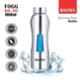 Baltra Relax 750ml Stainless Steel Silver Single Walled Water Bottle, BSL293 (Pack of 9)