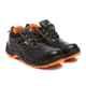 Agarson Passion Steel Toe Black & Orange Work Safety Shoes, Size: 9