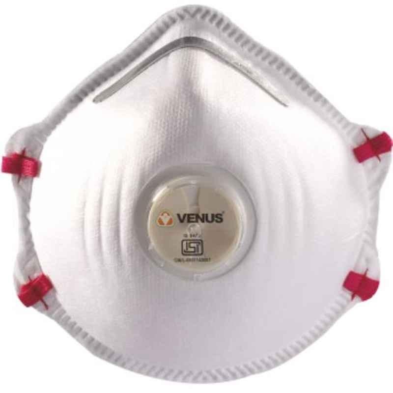 Venus V20 White Face Mask, 12071 (Pack of 10)