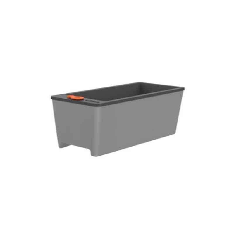 Tramontina 58.6x32.3x21cm Grey Self-Watering Planter Pot, 78132605