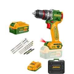 Jadever 20V 52Nm 4Ah Brushless Cordless Impact Drill, JDCDP9281