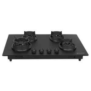 Faber Della HD784 4 Burners Auto Ignition Toughned Glass Built in Hob, 106.0711.365