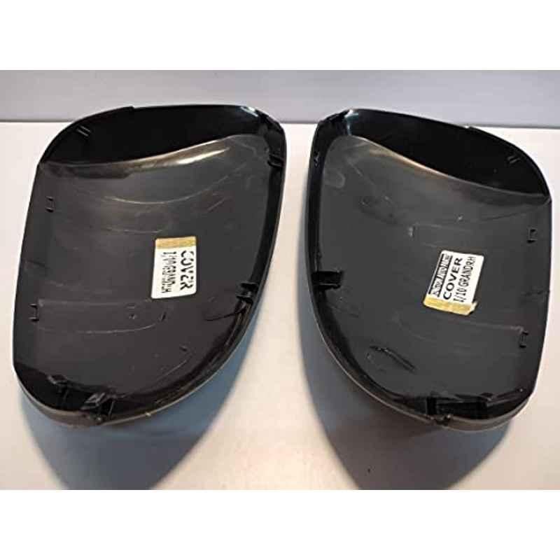 Buy Modified Autos 2 Pcs Left & Right Black Both Door Side View Mirror Back  Cover Set for Hyundai I10 Grand Online At Price ₹1295