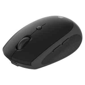 Portronics Toad III Black Wireless Dual Connectivity Rechargeable Mouse with 6 Buttons, POR 1930