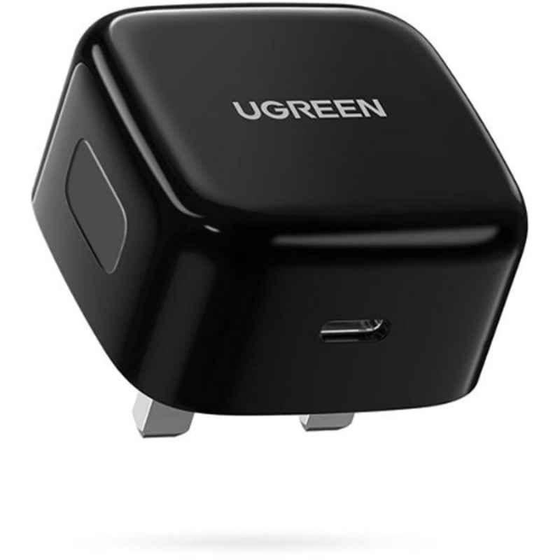UGREEN 20W Black USB-C PD Fast Charger, CD137-50339B
