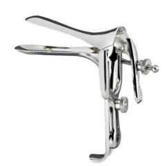Forgesy Stainless Steel Cusco Vaginal Speculum, Size: Medium, FORGESY185