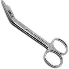 FORGESY first aid scissors Combo (5.5 Bandage Scissor + 6 Inch Blunt/Sharp  Scissor + 4.5 Iris Scissor) forceps