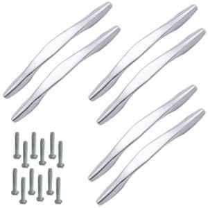 Atom 218 8 inch Chrome Plated Finish Zinc Cabinet Pull Handle (Pack of 6)