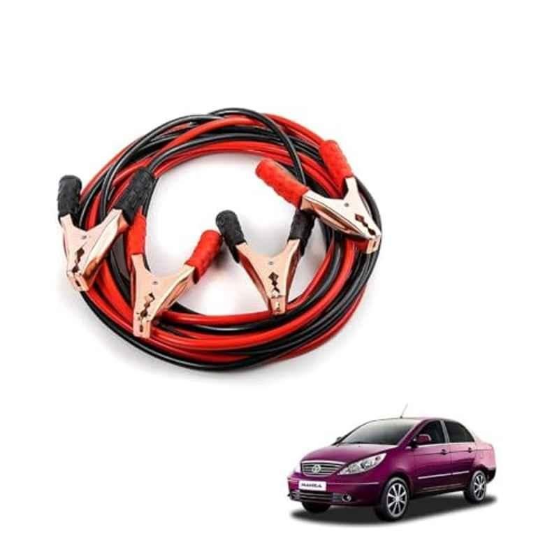 Kozdiko Heavy Duty Auto Jumper Battery Booster Wire Clamp with Alligator Wire for Tata Manza