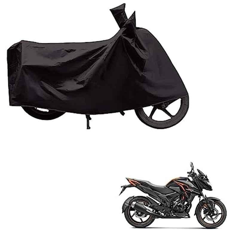 Kozdiko Polyester Black Dust & Waterproof Bike Body Cover with Mirror Pockets for X-Blade