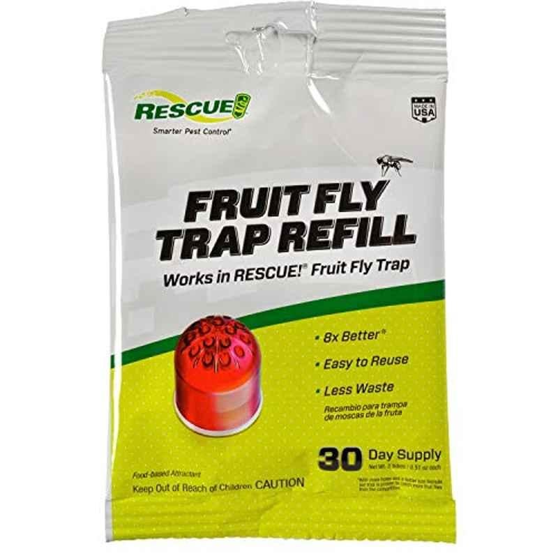 Rescue 0.51oz Non-Toxic Fruit Fly Trap Attractant Refill, FFTA