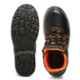 Agarson Innova Steel Toe Black & Orange Work Safety Shoes, Size: 8