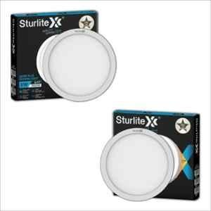 Sturlite S-FIT 8W 640lm Cool White Round LED Surface Light (Pack of 2)