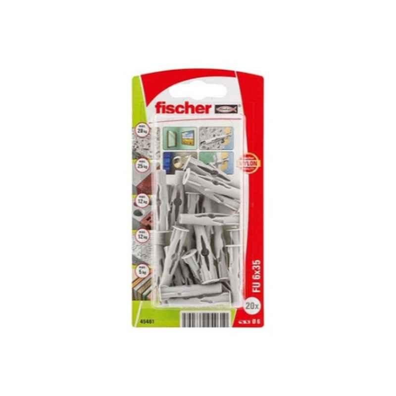 Fischer 45461 Grey Expansion Plug (Pack of 20)