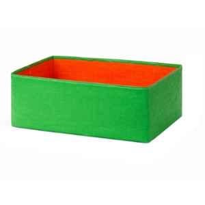 India Green Innovative 16x10x8 inch 220GSM HDPE Green Rectangular UV Treated Grow Bag for Vegetables (Pack of 2)